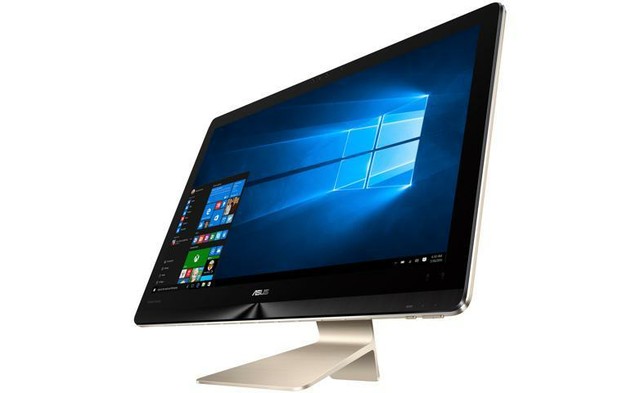 ASUS Zen AiO Pro All-in-One Computer Z240IE-DS71 Intel Core i7 7th Gen 7700T &#40;2.9 GHz&#41; 16 GB DDR4 1 TB HDD 128 GB SSD 23.8&#34; Touchscreen Windows 10 Home 64-Bit