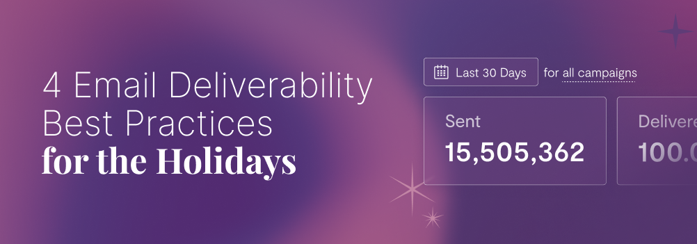 Email Deliverability best practices for the holidays